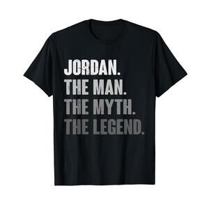 Jordan The Man The Myth The Legend Funny Gift For Jordan T-Shirt